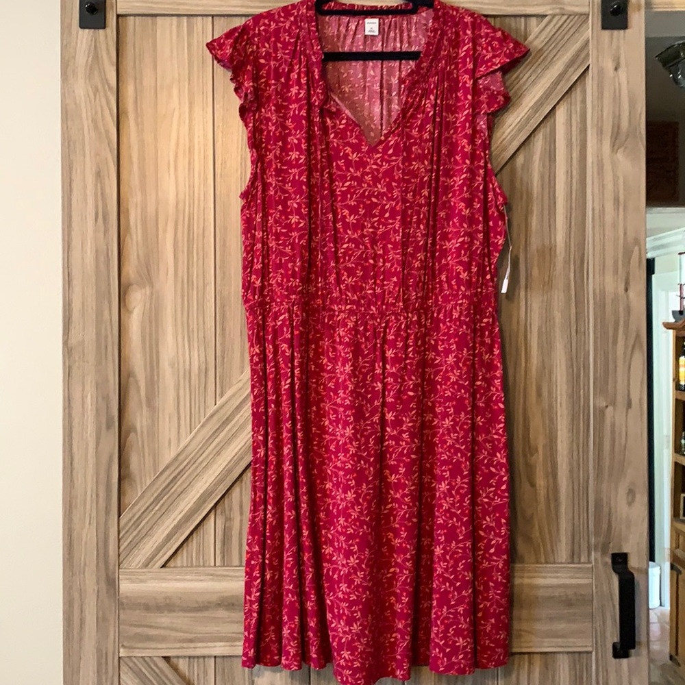 NWT Old Navy floral dress size XL